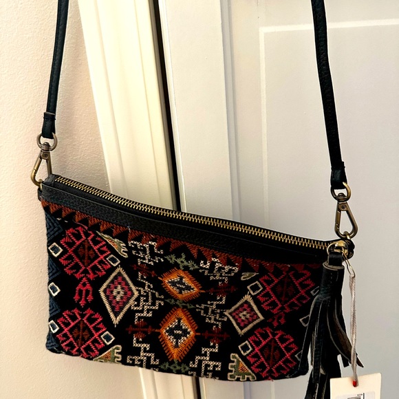 Johnny Was velvet crossbody - Picture 6 of 6